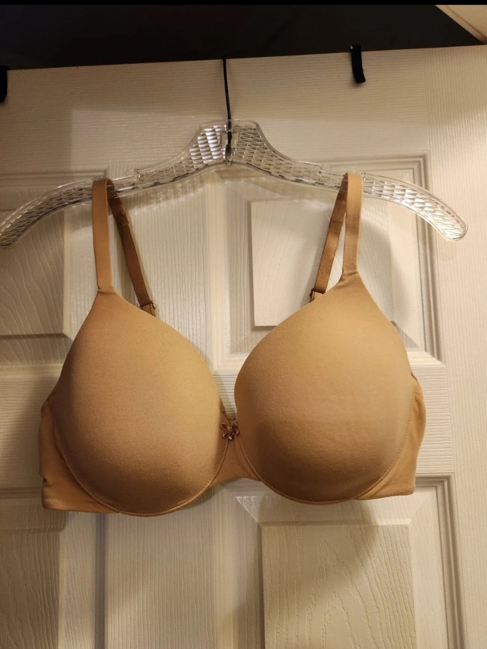 Soma Bra 36C Nude Embraceable No Show Minimizer Underwire Adjustable Strap